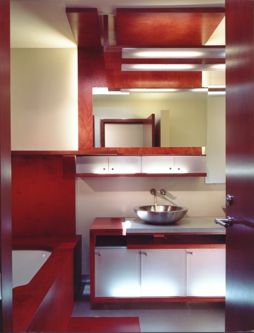 Alexander Residence kitchen and cabinetry detail