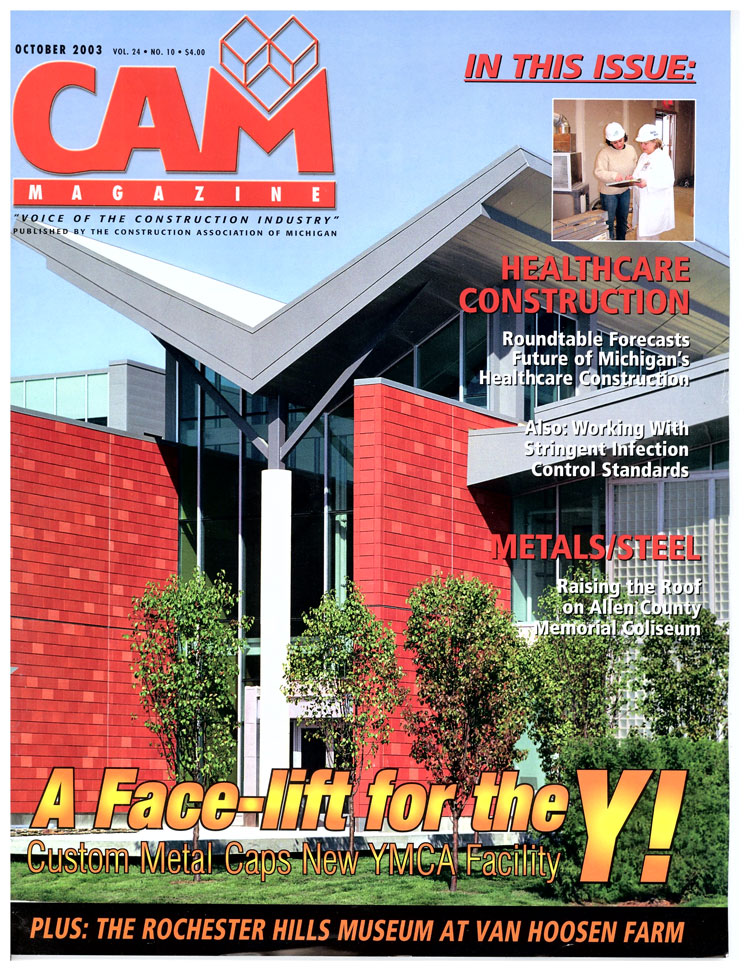 CAM Magazine, October 2003 cover