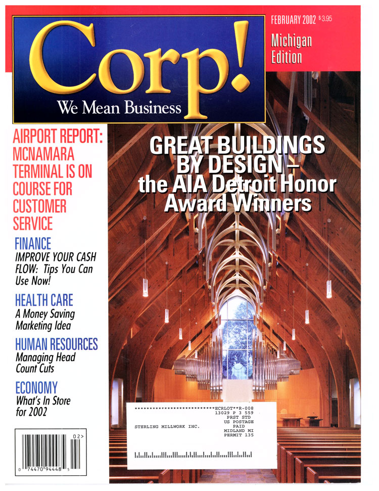 Corp! Magazine, February 2002 cover
