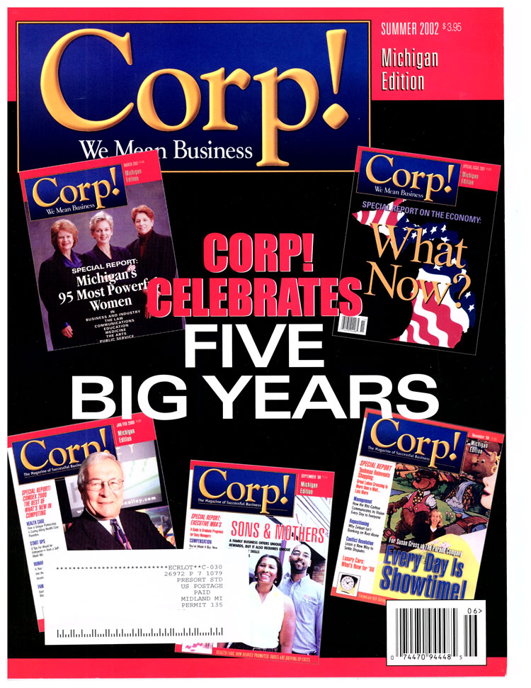 Corp! Magazine, Summer 2002 cover